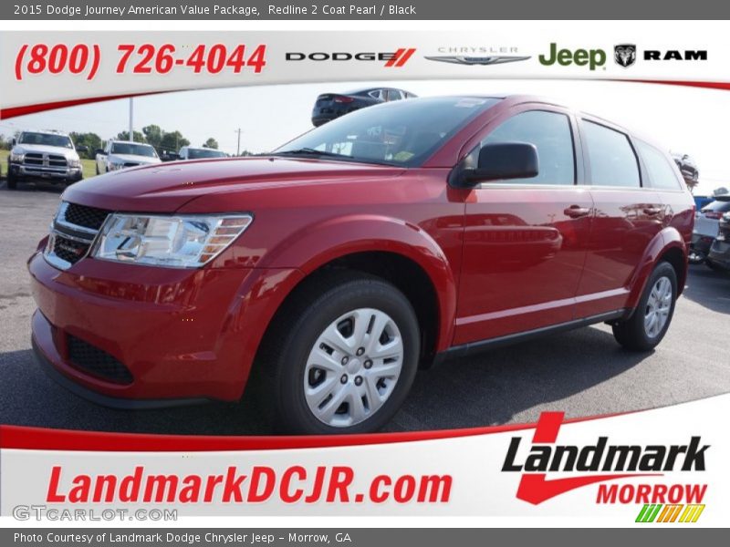 Redline 2 Coat Pearl / Black 2015 Dodge Journey American Value Package