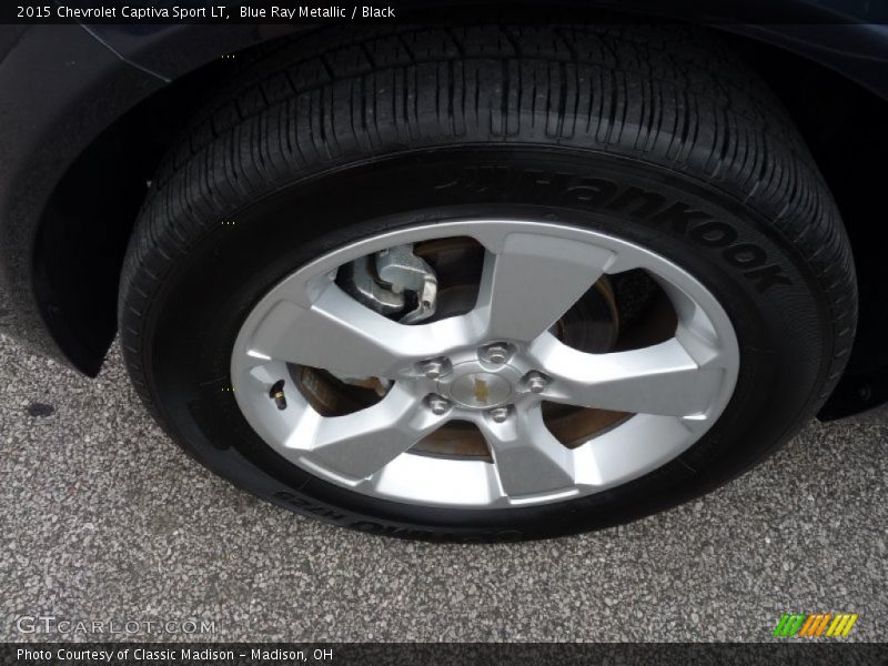 Blue Ray Metallic / Black 2015 Chevrolet Captiva Sport LT