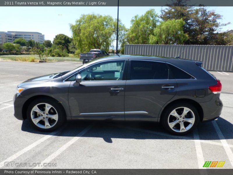 Magnetic Gray Metallic / Light Gray 2011 Toyota Venza V6