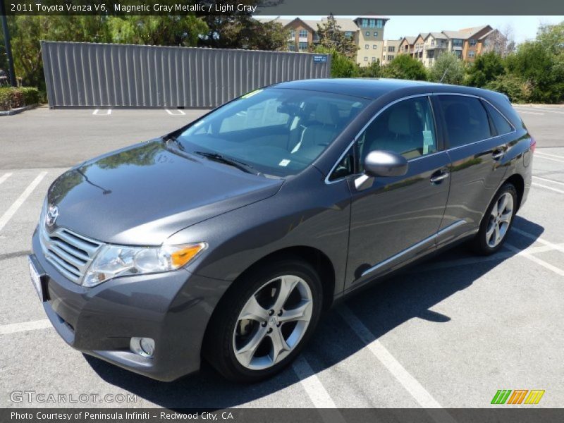 Magnetic Gray Metallic / Light Gray 2011 Toyota Venza V6