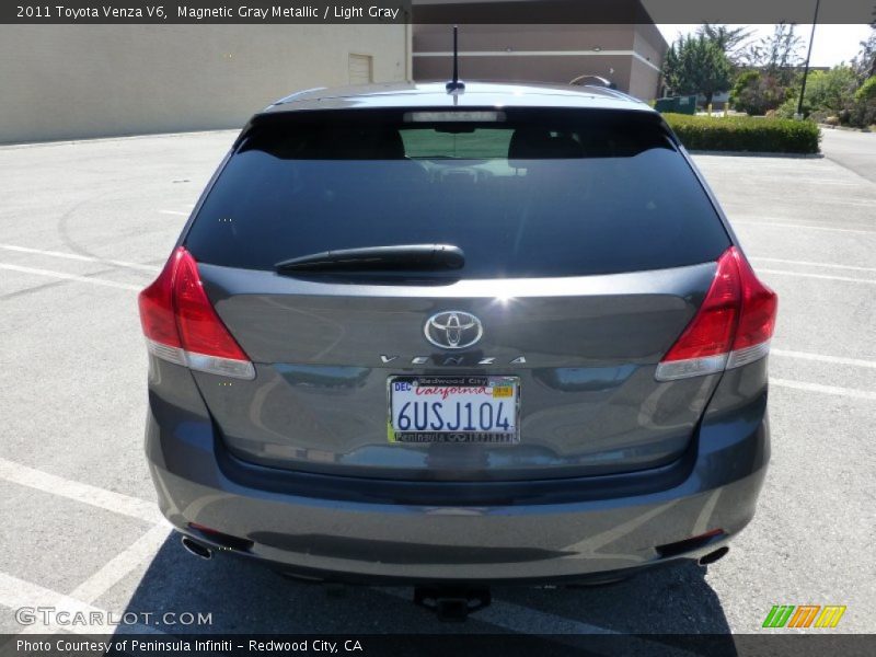 Magnetic Gray Metallic / Light Gray 2011 Toyota Venza V6