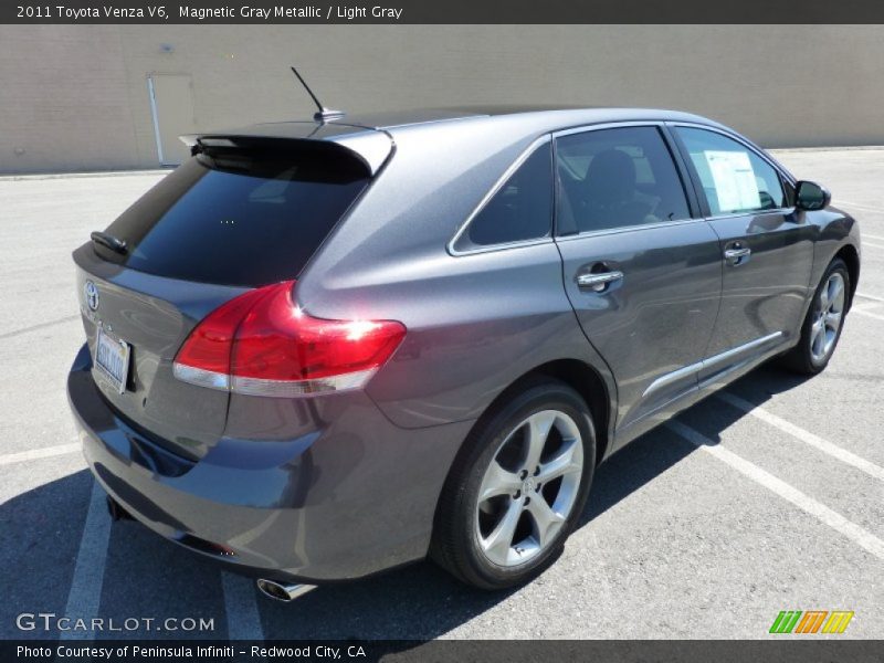 Magnetic Gray Metallic / Light Gray 2011 Toyota Venza V6