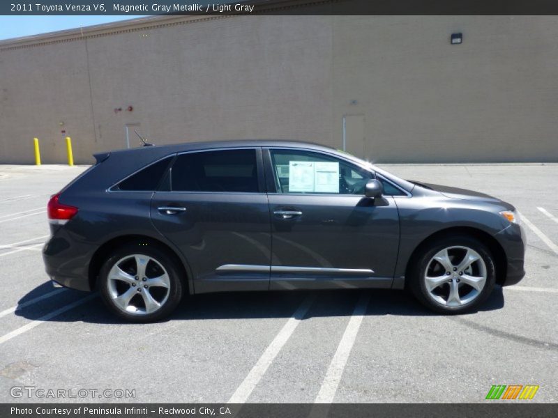 Magnetic Gray Metallic / Light Gray 2011 Toyota Venza V6