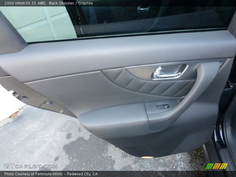 Black Obsidian / Graphite 2009 Infiniti FX 35 AWD