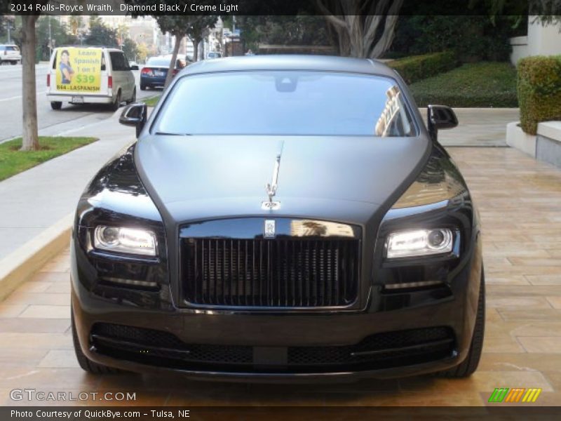 Diamond Black / Creme Light 2014 Rolls-Royce Wraith
