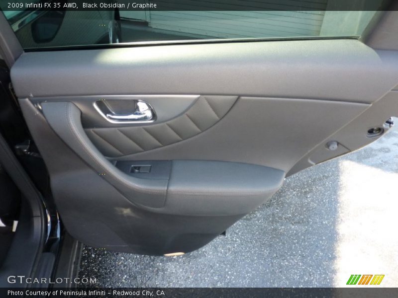 Black Obsidian / Graphite 2009 Infiniti FX 35 AWD