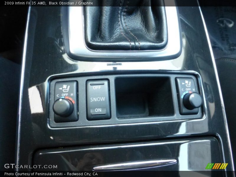 Black Obsidian / Graphite 2009 Infiniti FX 35 AWD