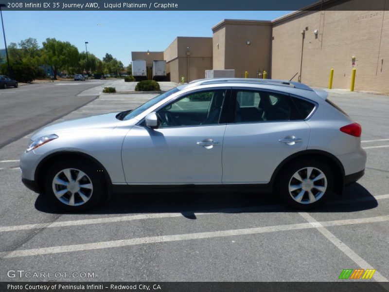 Liquid Platinum / Graphite 2008 Infiniti EX 35 Journey AWD