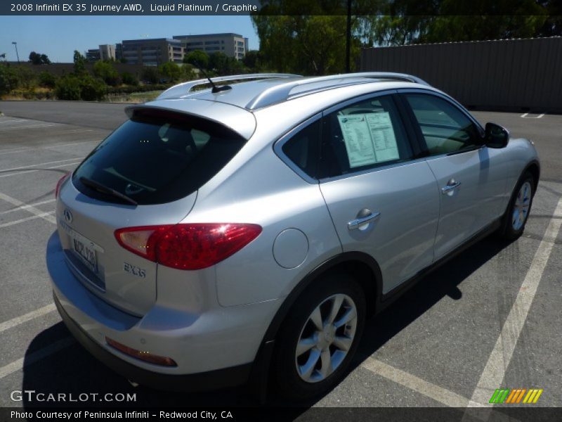 Liquid Platinum / Graphite 2008 Infiniti EX 35 Journey AWD