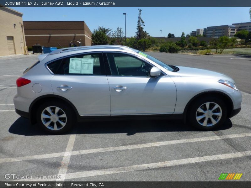 Liquid Platinum / Graphite 2008 Infiniti EX 35 Journey AWD