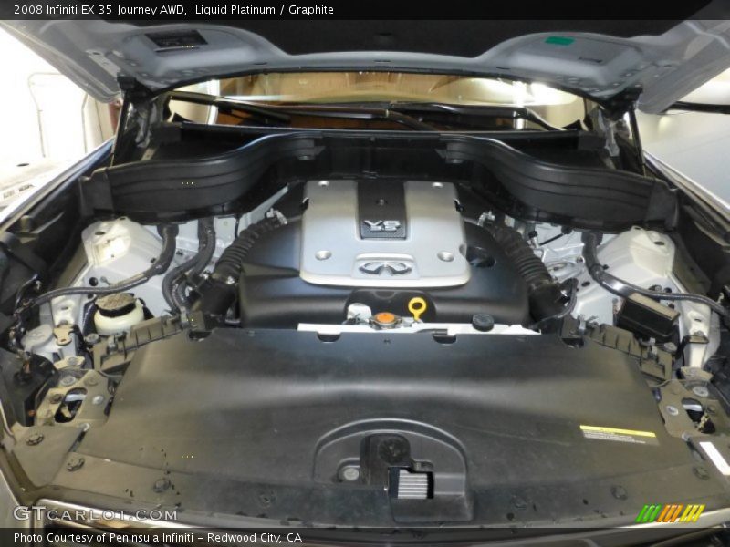 Liquid Platinum / Graphite 2008 Infiniti EX 35 Journey AWD