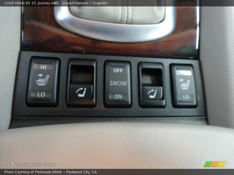 Liquid Platinum / Graphite 2008 Infiniti EX 35 Journey AWD
