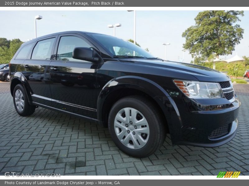 Pitch Black / Black 2015 Dodge Journey American Value Package