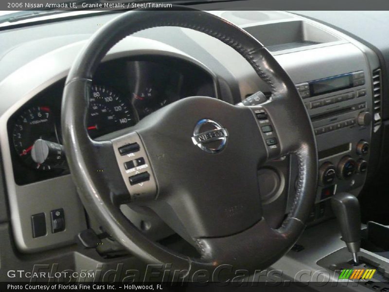Granite Metallic / Steel/Titanium 2006 Nissan Armada LE