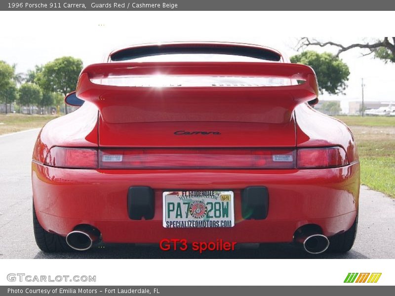 Guards Red / Cashmere Beige 1996 Porsche 911 Carrera