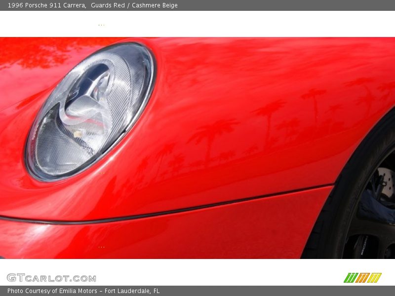 Guards Red / Cashmere Beige 1996 Porsche 911 Carrera