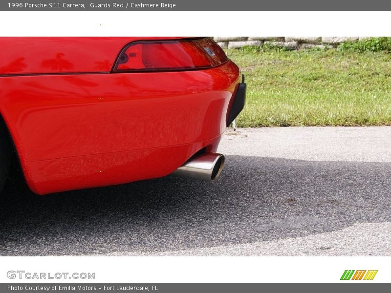 Guards Red / Cashmere Beige 1996 Porsche 911 Carrera