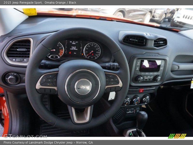 Dashboard of 2015 Renegade Sport