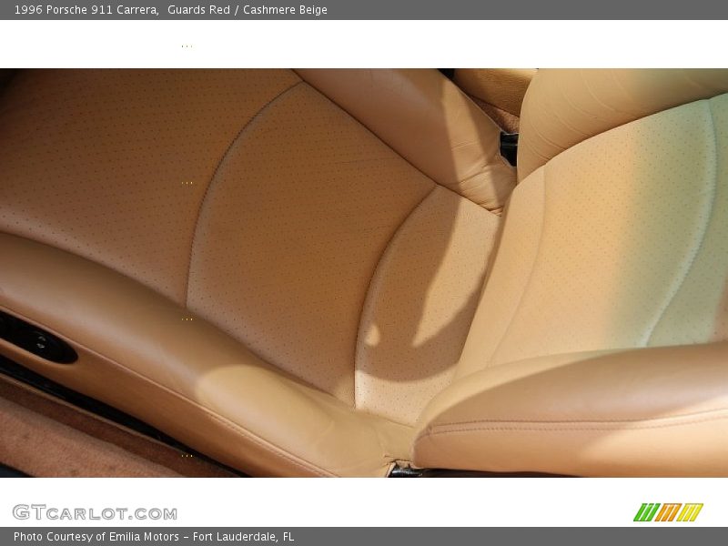 Guards Red / Cashmere Beige 1996 Porsche 911 Carrera