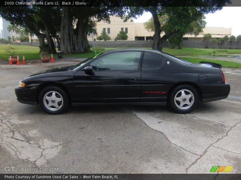 Black / Ebony 2000 Chevrolet Monte Carlo LS