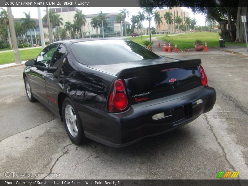 Black / Ebony 2000 Chevrolet Monte Carlo LS