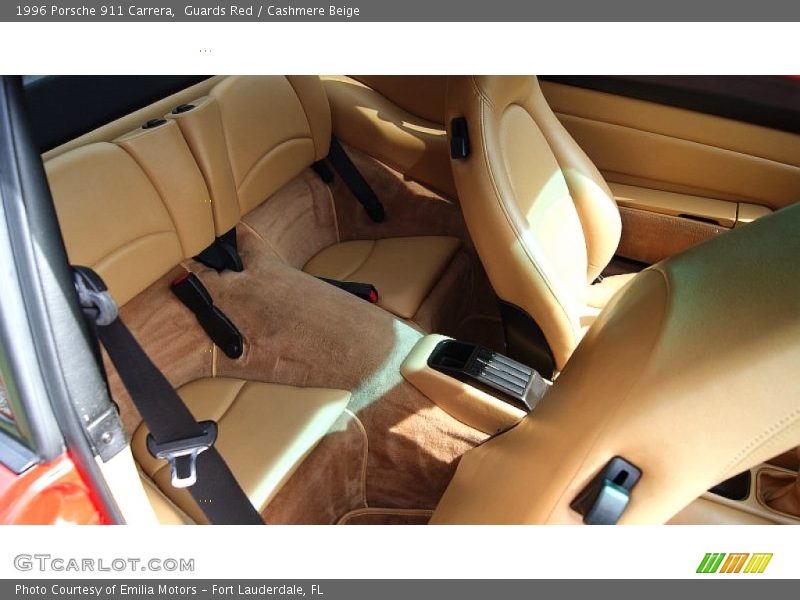 Guards Red / Cashmere Beige 1996 Porsche 911 Carrera