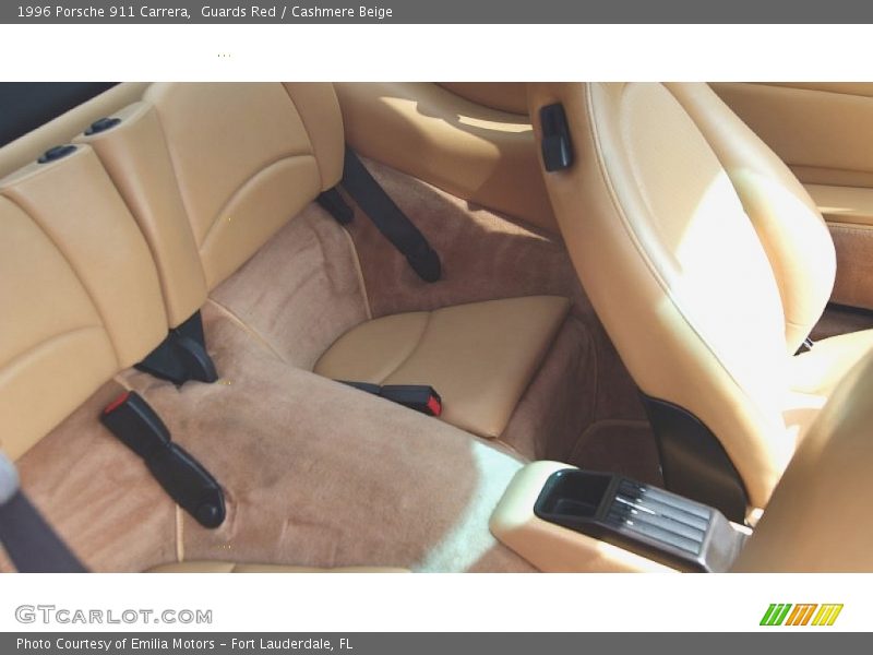 Guards Red / Cashmere Beige 1996 Porsche 911 Carrera