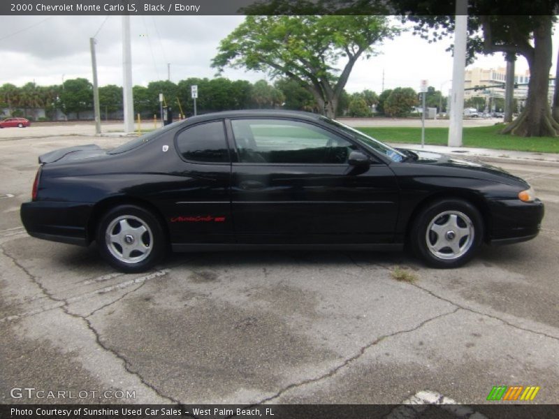Black / Ebony 2000 Chevrolet Monte Carlo LS