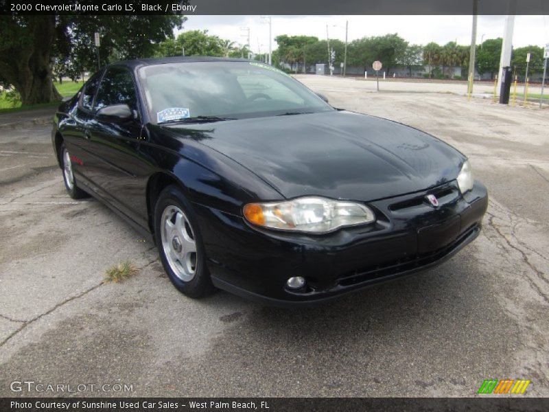 Black / Ebony 2000 Chevrolet Monte Carlo LS
