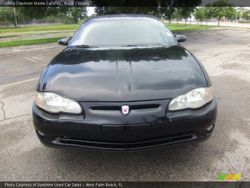 Black / Ebony 2000 Chevrolet Monte Carlo LS