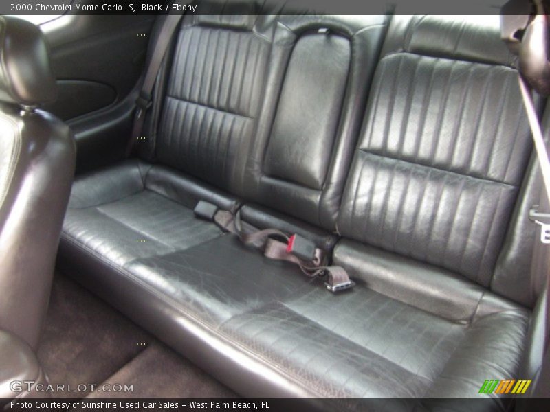 Black / Ebony 2000 Chevrolet Monte Carlo LS