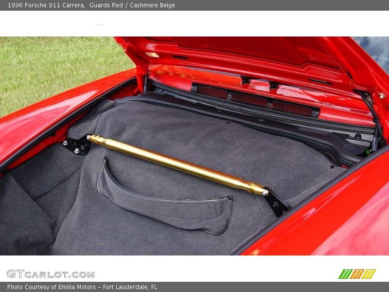 Guards Red / Cashmere Beige 1996 Porsche 911 Carrera