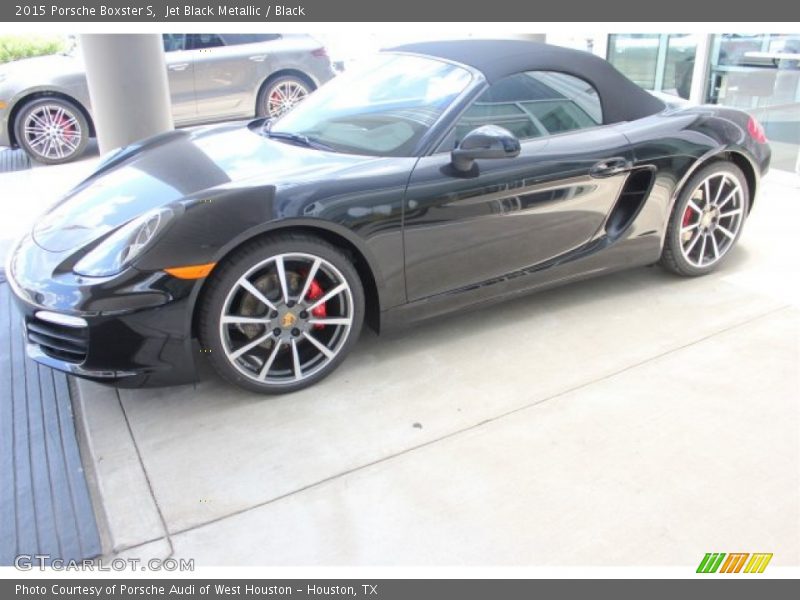 Jet Black Metallic / Black 2015 Porsche Boxster S