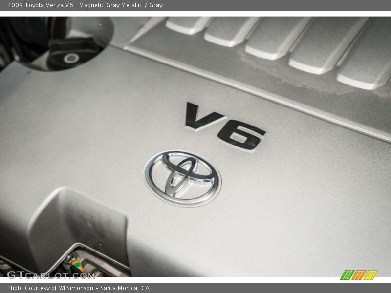 Magnetic Gray Metallic / Gray 2009 Toyota Venza V6