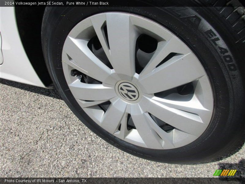 Pure White / Titan Black 2014 Volkswagen Jetta SE Sedan