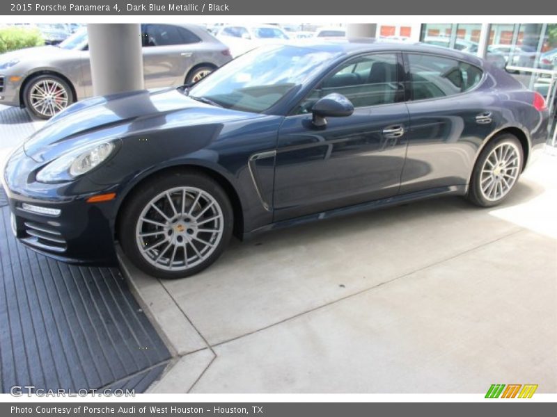 Dark Blue Metallic / Black 2015 Porsche Panamera 4