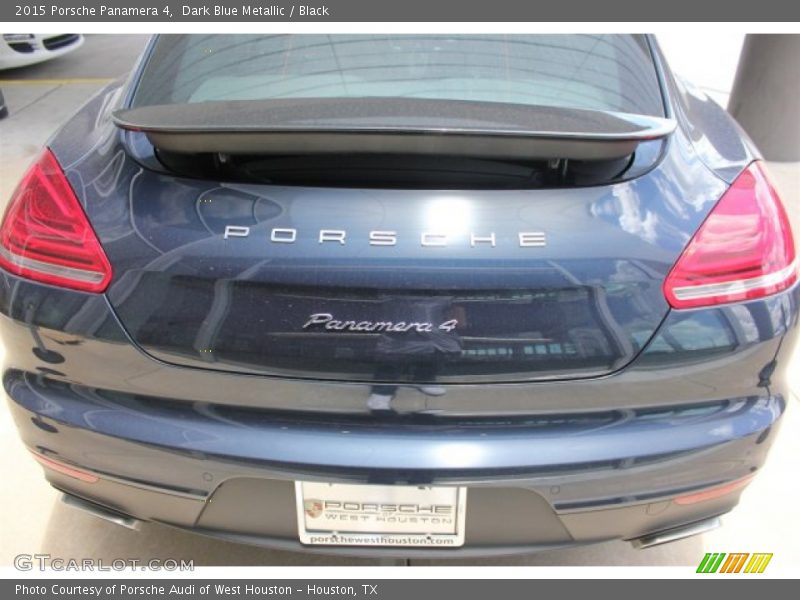 Dark Blue Metallic / Black 2015 Porsche Panamera 4