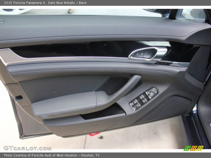 Dark Blue Metallic / Black 2015 Porsche Panamera 4