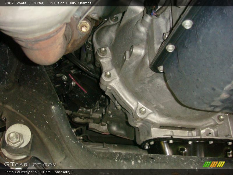 Undercarriage of 2007 FJ Cruiser 