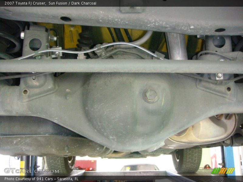 Undercarriage of 2007 FJ Cruiser 