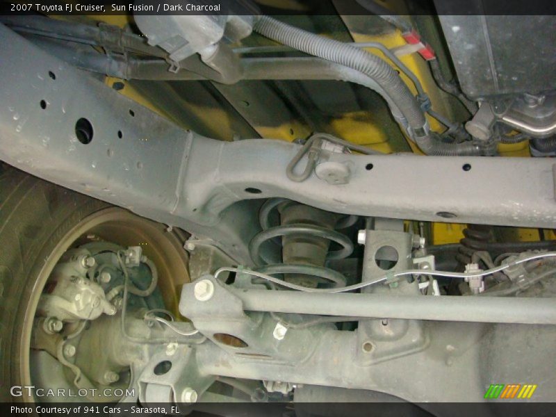 Undercarriage of 2007 FJ Cruiser 