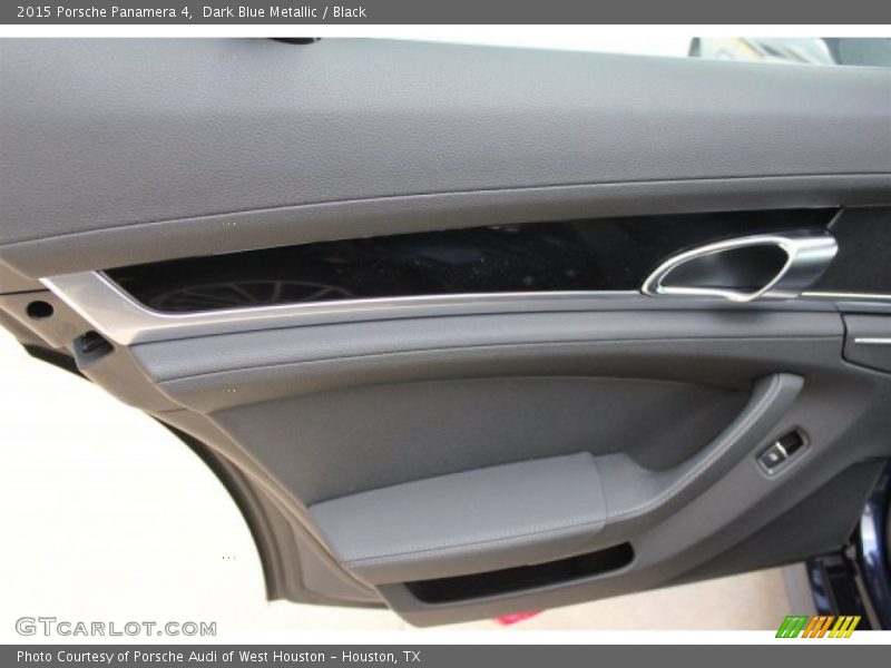 Dark Blue Metallic / Black 2015 Porsche Panamera 4