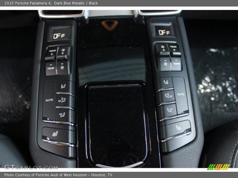 Dark Blue Metallic / Black 2015 Porsche Panamera 4