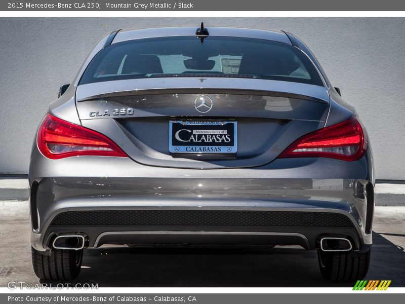 Mountain Grey Metallic / Black 2015 Mercedes-Benz CLA 250