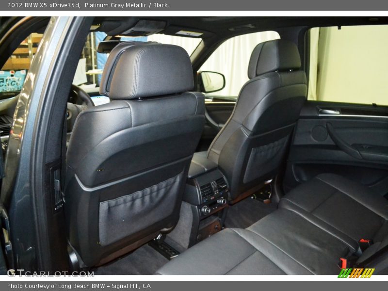 Platinum Gray Metallic / Black 2012 BMW X5 xDrive35d