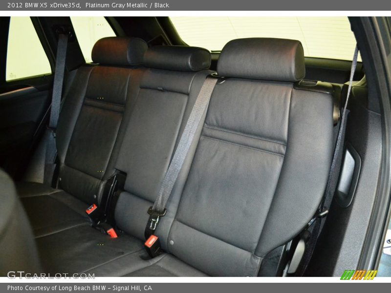 Platinum Gray Metallic / Black 2012 BMW X5 xDrive35d