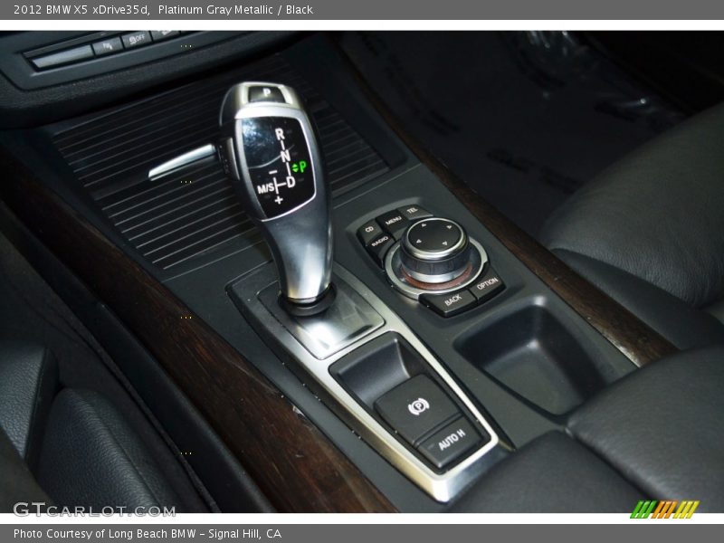 Platinum Gray Metallic / Black 2012 BMW X5 xDrive35d