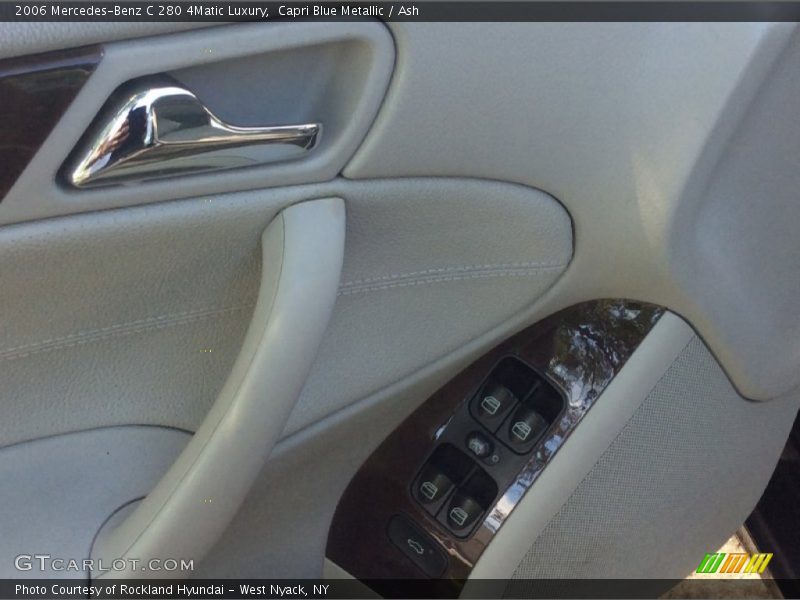 Capri Blue Metallic / Ash 2006 Mercedes-Benz C 280 4Matic Luxury