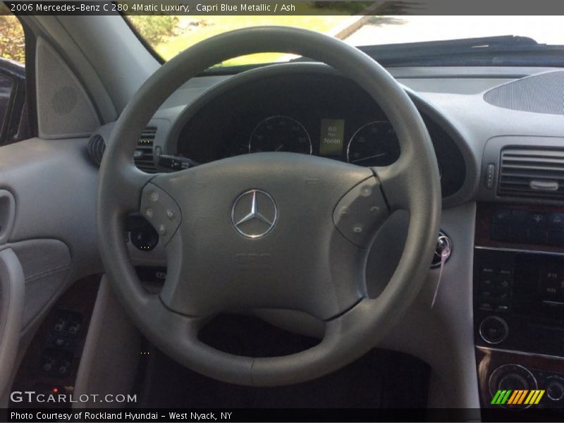 Capri Blue Metallic / Ash 2006 Mercedes-Benz C 280 4Matic Luxury