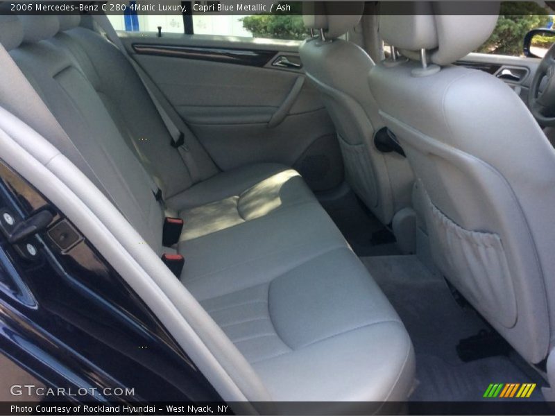Capri Blue Metallic / Ash 2006 Mercedes-Benz C 280 4Matic Luxury